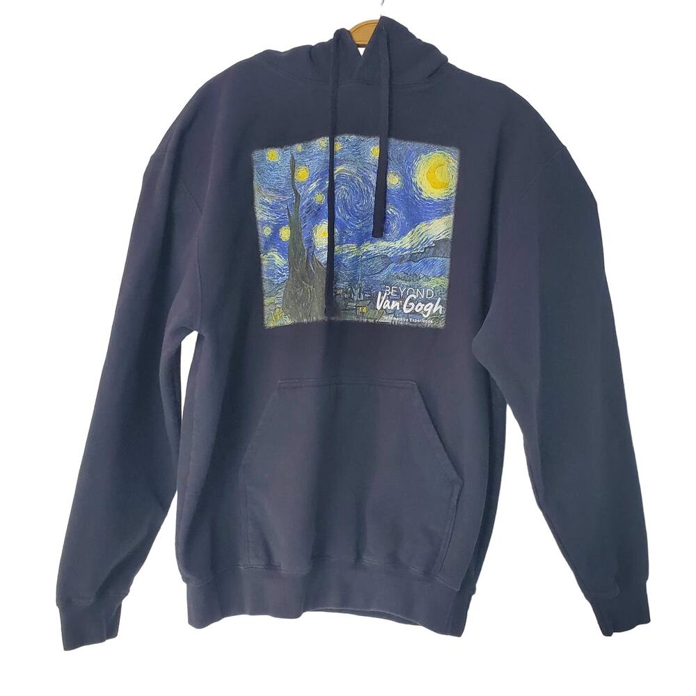 Black Hoodie Sweater - Size L